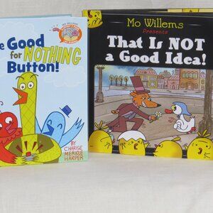 Children's Book Bundle ( 2 hardback books) Mo Willems -Great Condition